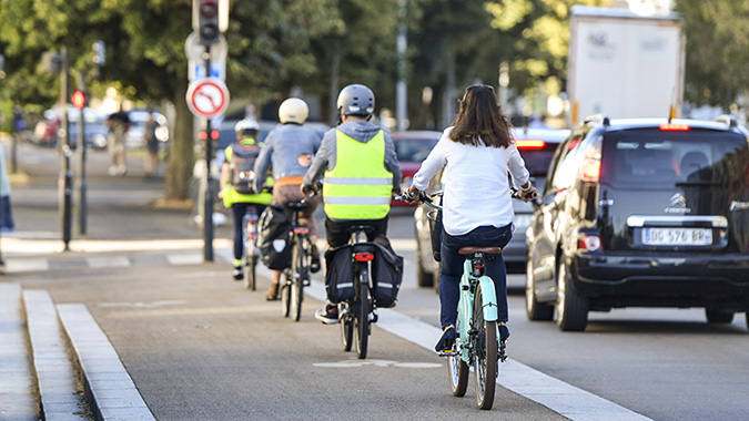 Nantes M tropole trace les voies nouvelles du v lo metropole